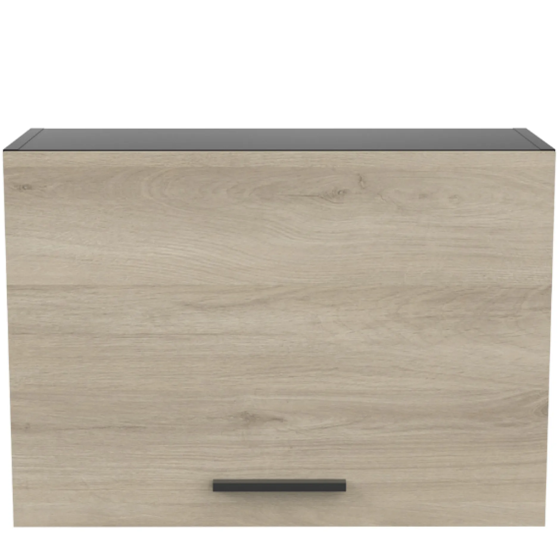 Oberschrank Romanie 60 cm 1 Flügeltür-Kronberg Eiche/Mattschwarz