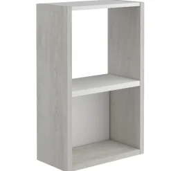 Offener Aktenschrank Bo0 - Kiefer/ weiß