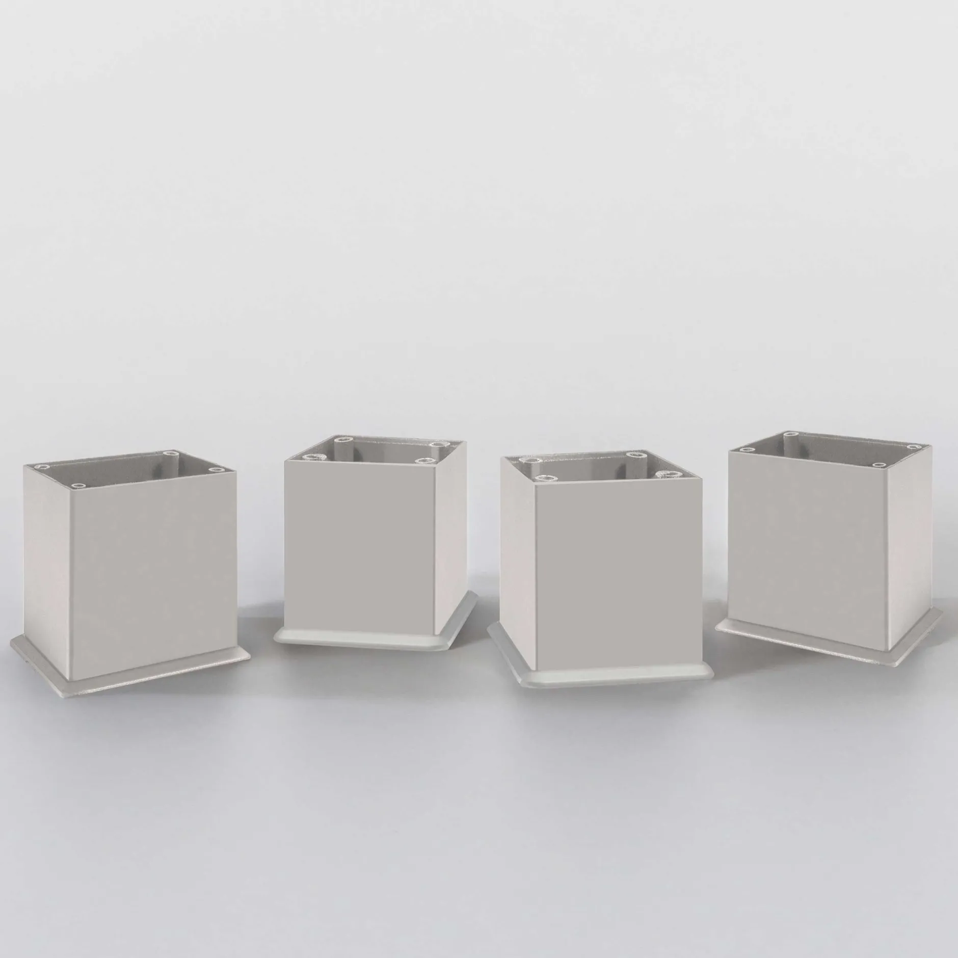 Offener Säulenschrank Sefa hoch 25cm - wotan Eiche