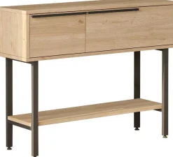 ON12 Sideboard | 100x30x76cm | mit Spiegel | Walnuss