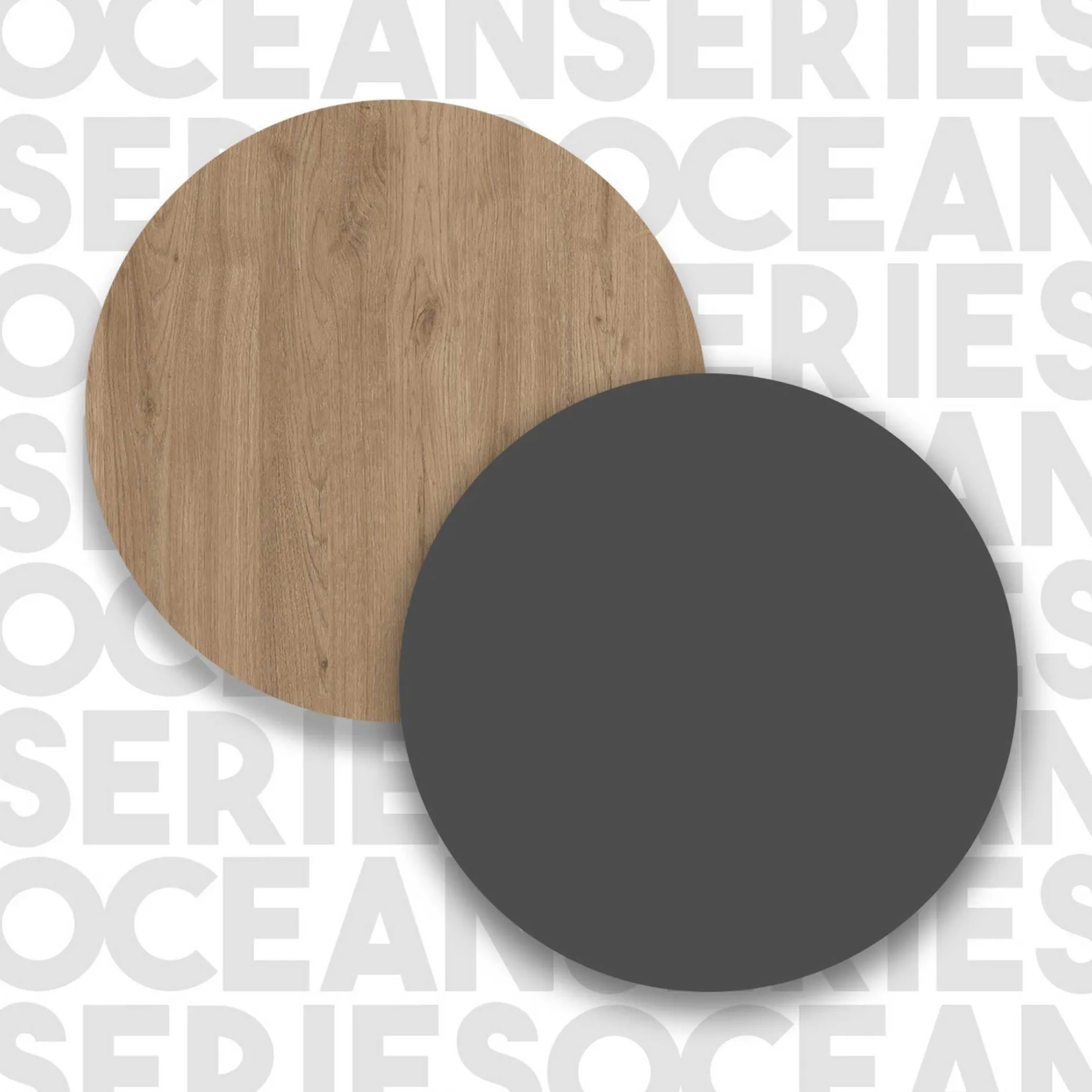 ON12 Sideboard | 100x30x76cm | mit Spiegel | Walnuss