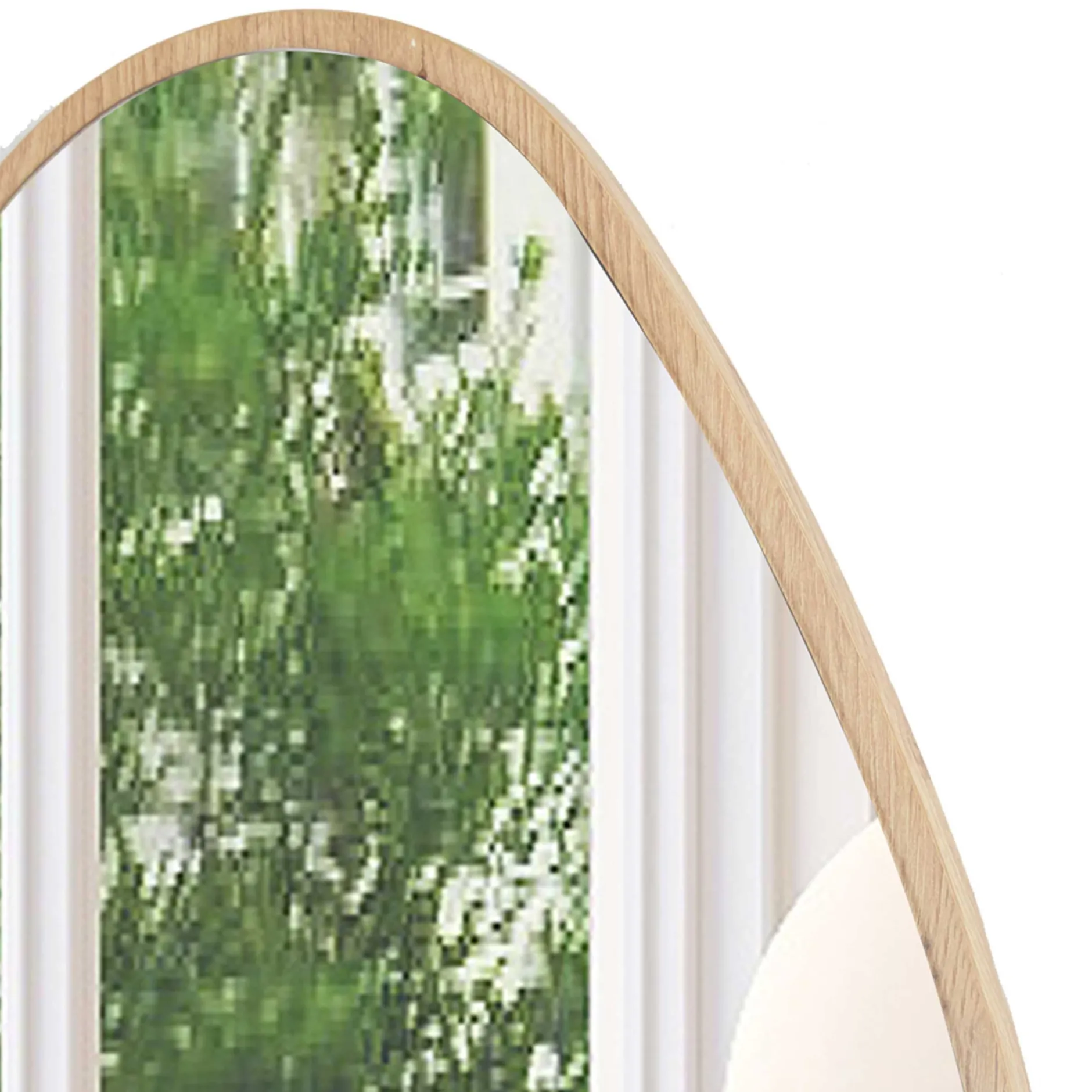 Organischer Spiegel Rana | 50 x 80 cm | Old Oak Design