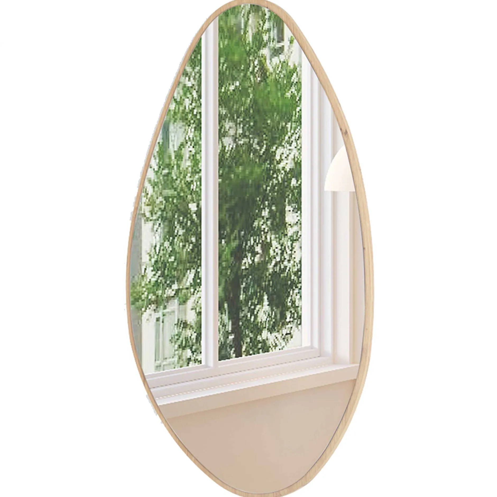 Organischer Spiegel Rana | 50 x 80 cm | Old Oak Design