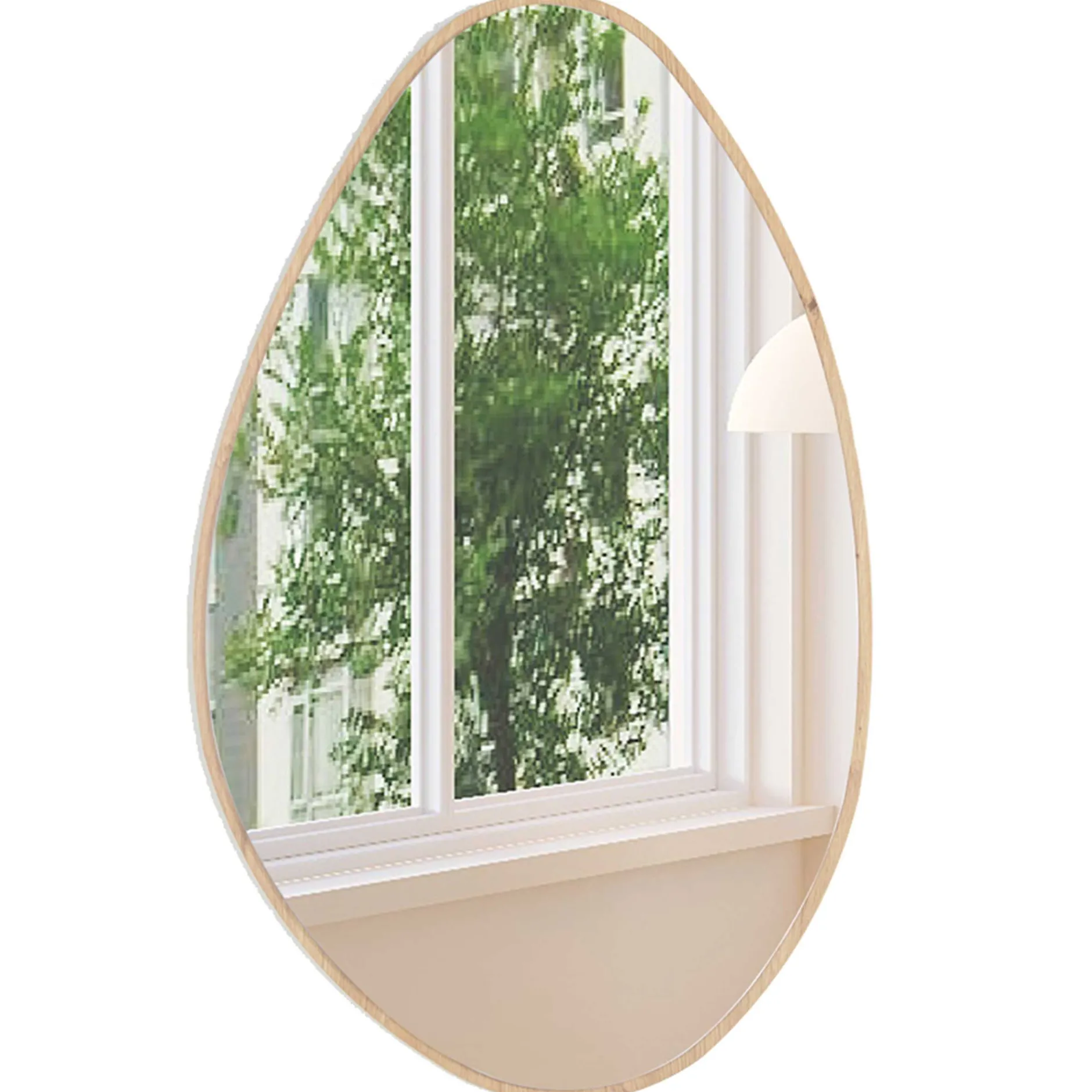 Organischer Spiegel Rana | 50 x 80 cm | Old Oak Design