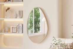Organischer Spiegel Rana | 50 x 80 cm | Old Oak Design
