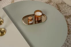 Orion Couchtisch | 100 % MELAMIN | Aschgrün, Sandstein