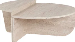 Orion Couchtisch | 100 % MELAMIN | Travertin