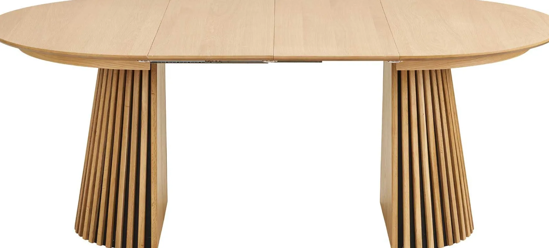Osaka Ausziehbarer Esstisch - 120-160-200x120x75cm - Eichenfurnier
