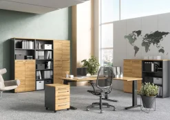 Osmond 80cm Bücherregal - graphit/quecksilber