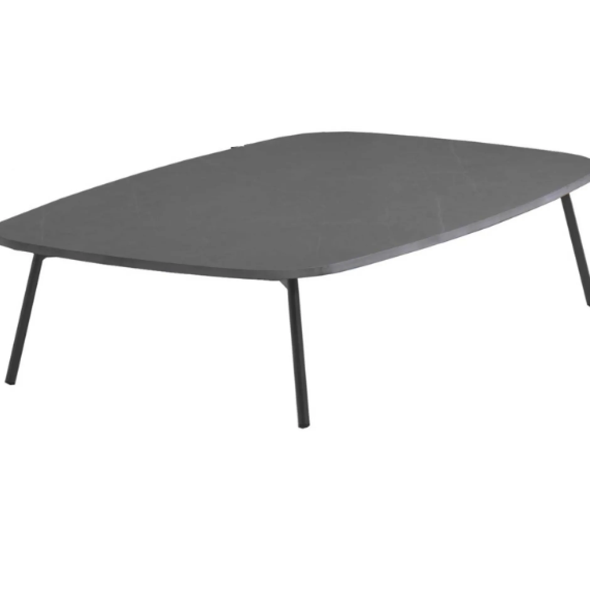 Outdoor Couchtisch Todo gescova - Aluminium Anthrazit - 140x90x32 cm