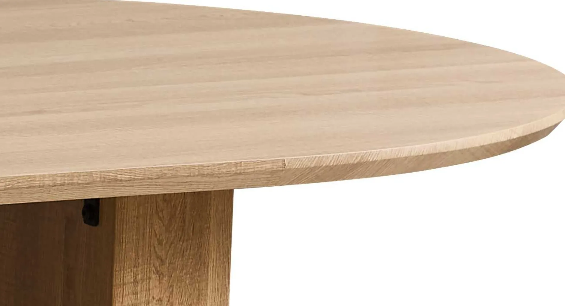 Ovaler Esstisch Lagos - 200x100x76cm - Eiche Dekor