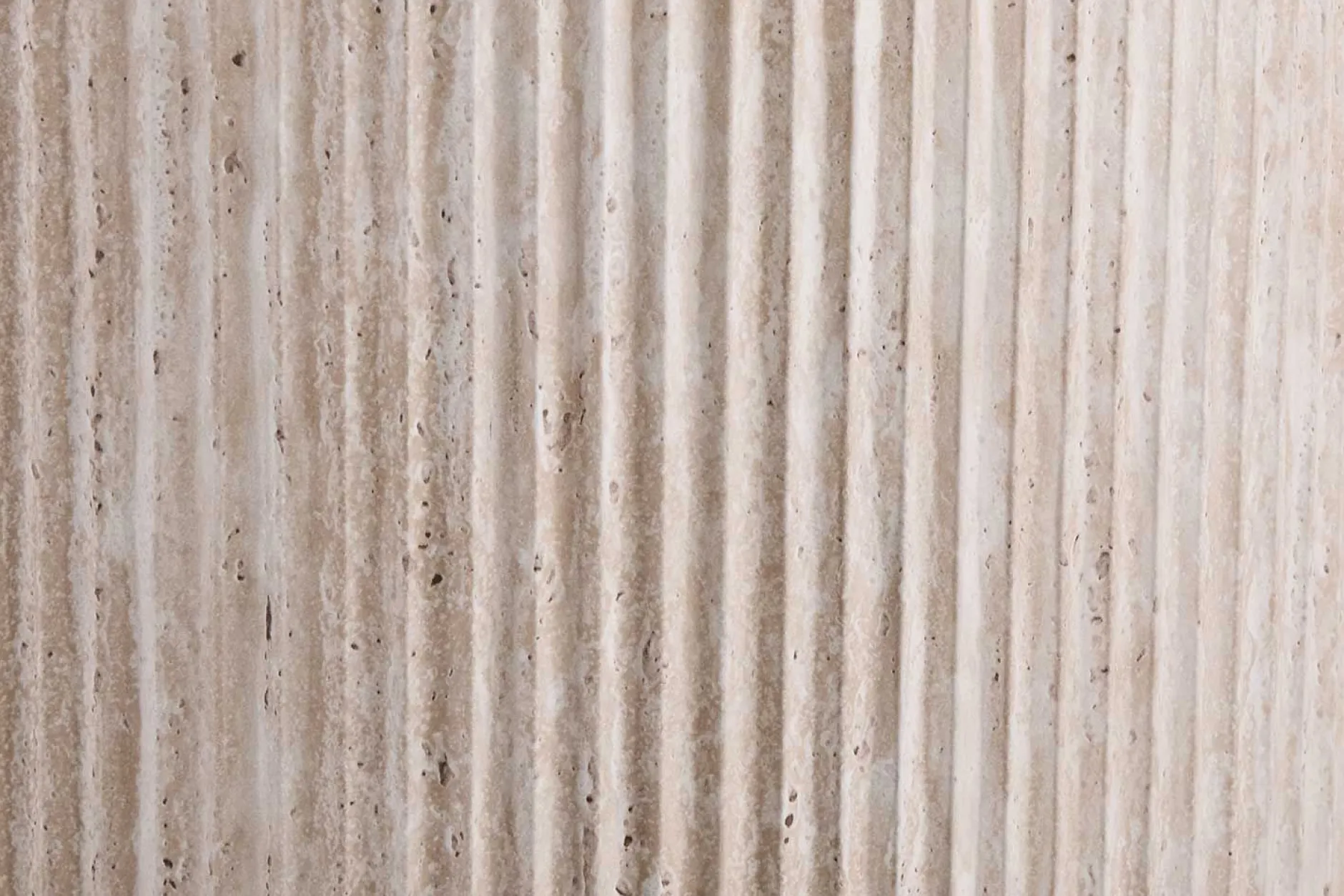 Ovaler Esstisch Lagos - 220x110x76cm - Travertin