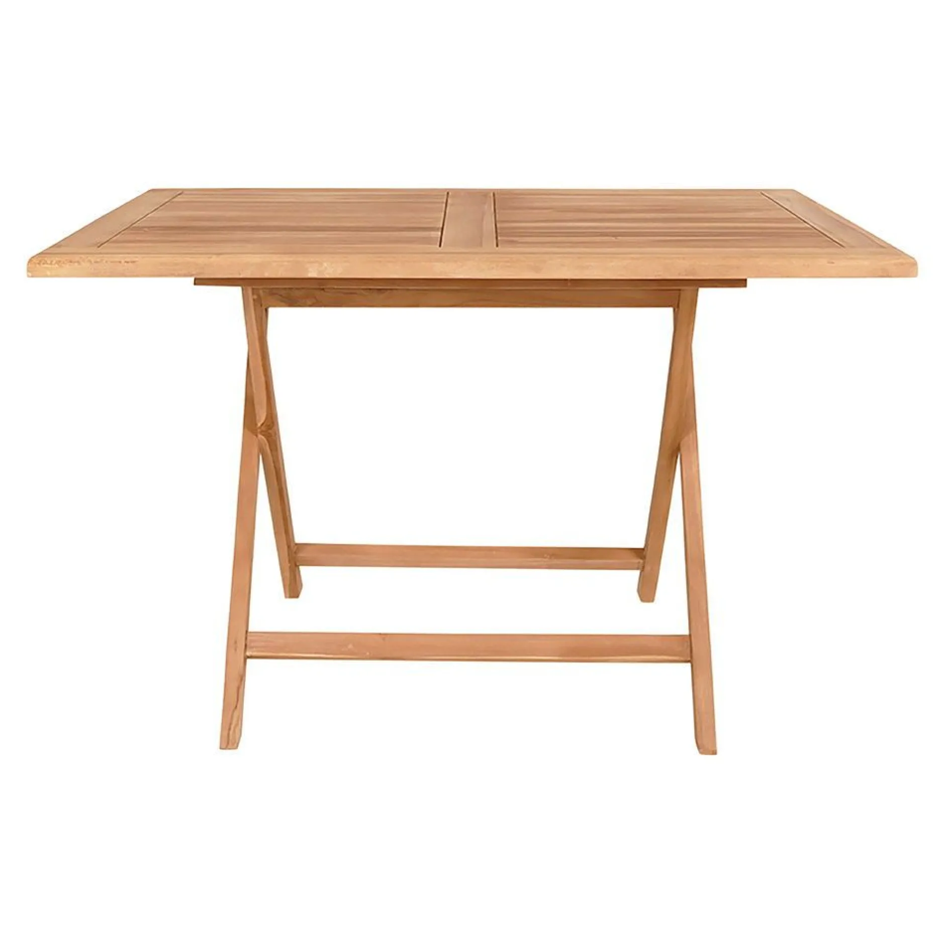 Oviedo Gartentisch - 120x80x75 cm - Teakholz massiv