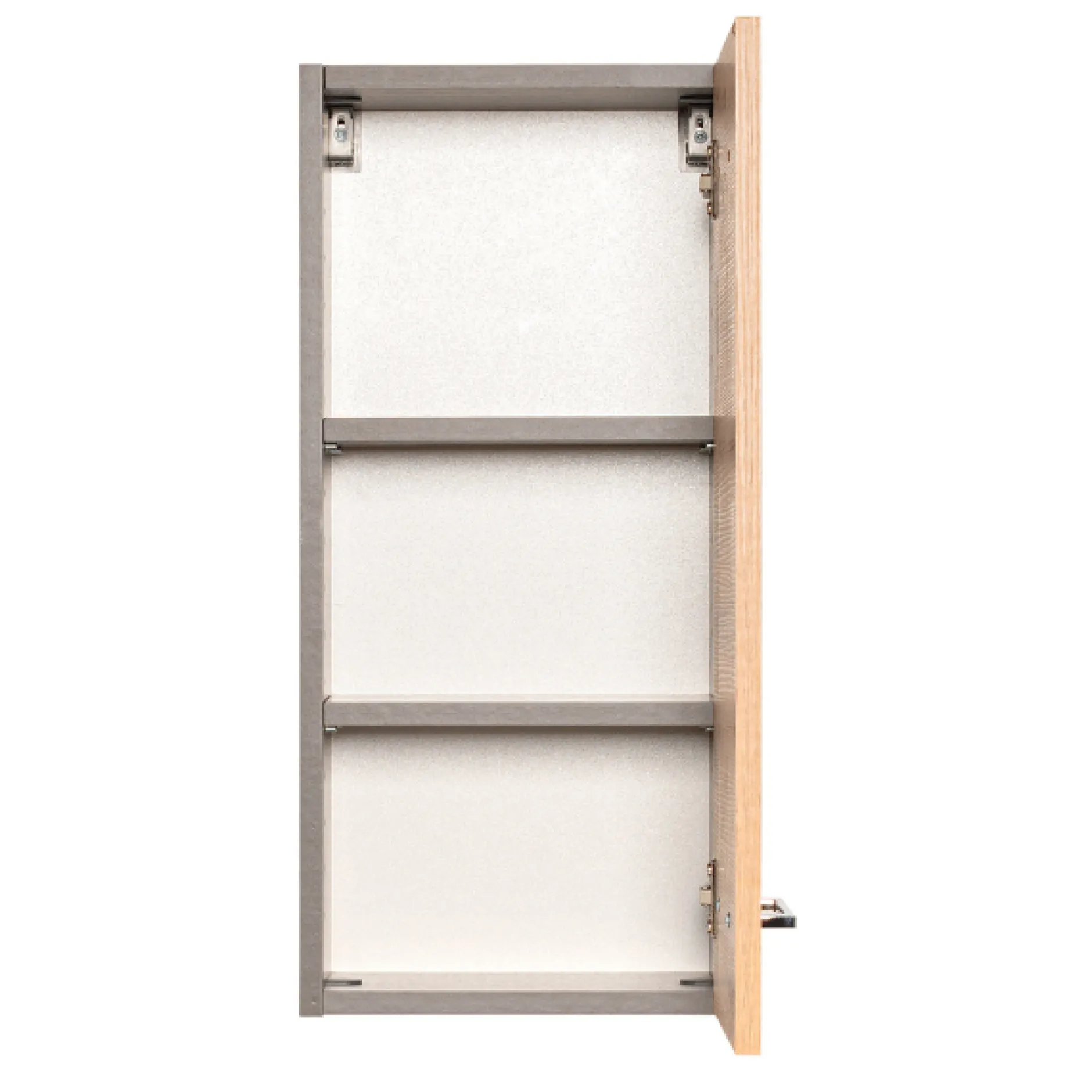 ParesBadezimmer : Spiegelschrank, Waschtischunterschrank, Hängeschränke - Graphit/Eiche