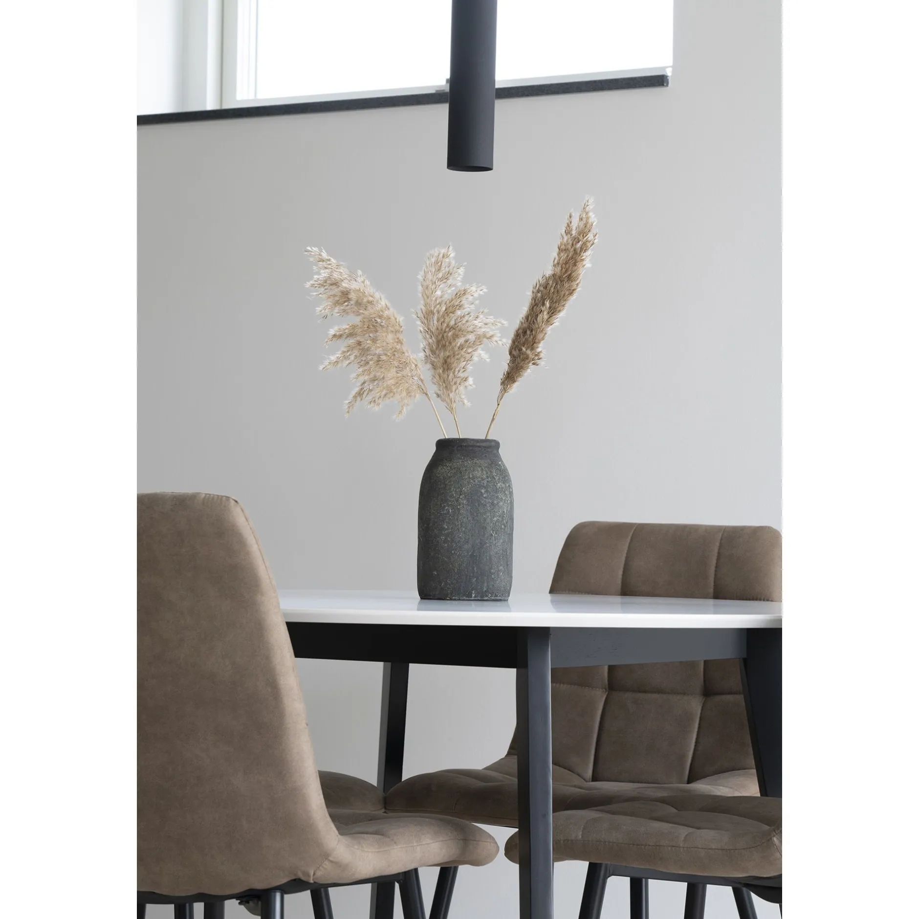 Paris Pendelleuchte - Schwarze Lampe mit 120 cm Stoffkabel