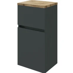 PiscaBadezimmer : Hängeschränke, Spiegelschrank, Waschtischschrank, Säulenschrank - graphitgrau