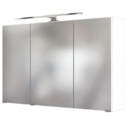 PiscaBadezimmer : Wandschränke, Spiegelschrank, Waschbeckenschrank - weiß