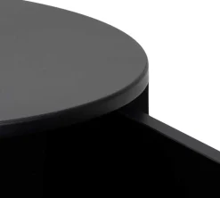 Polo Nachttisch mit Schublade - schwarz