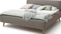 Polsterbett Tony 160x200 - taupe