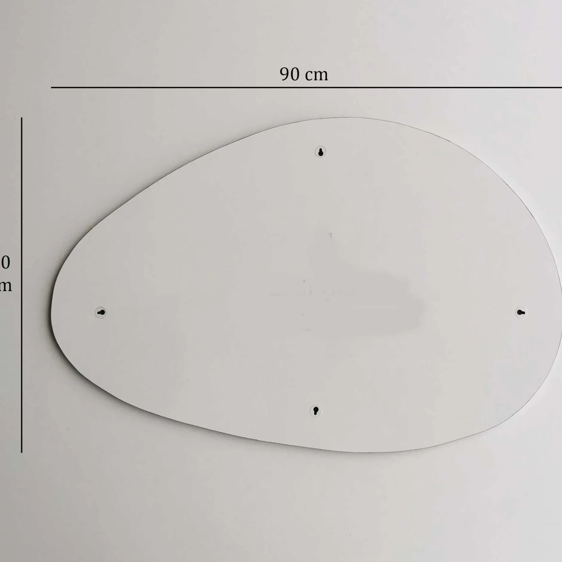 Porto Spiegel | 100 % MDF | Weiß