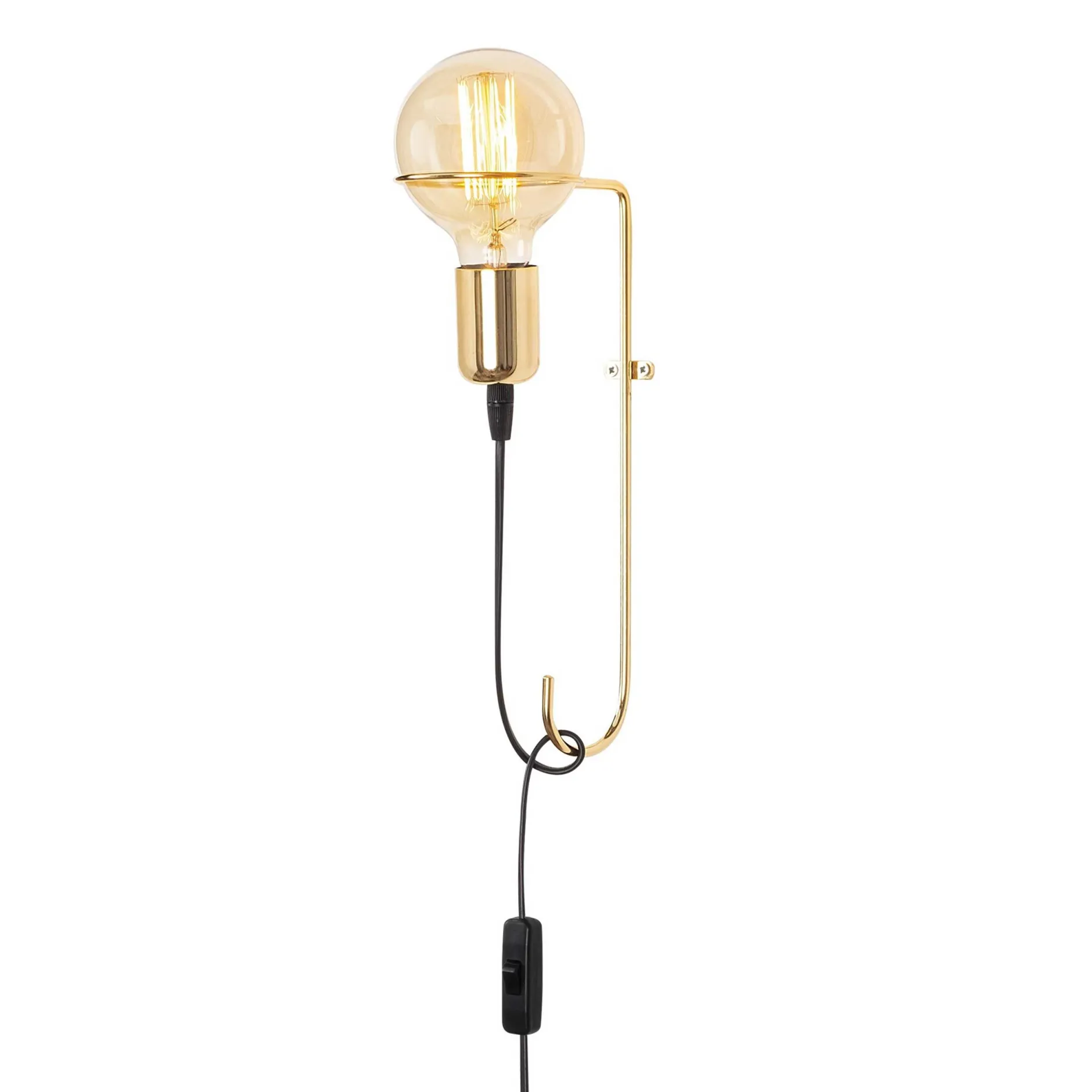 Pota Wandleuchte | EISENKÖRPER | Gold