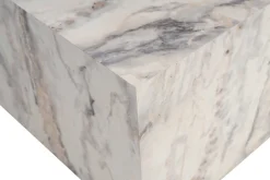 Prizma Couchtisch | 90x90x35cm | Marmor Dekor