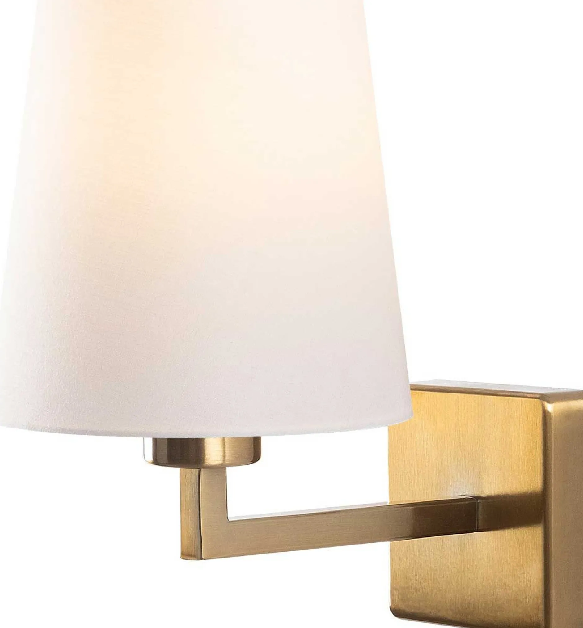 Profil Wandleuchte | METALLGEHÄUSE | Weiß, Gold