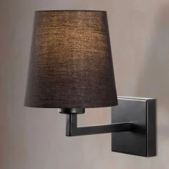 Profil Wandleuchte | METALLGEHÄUSE | Schwarz