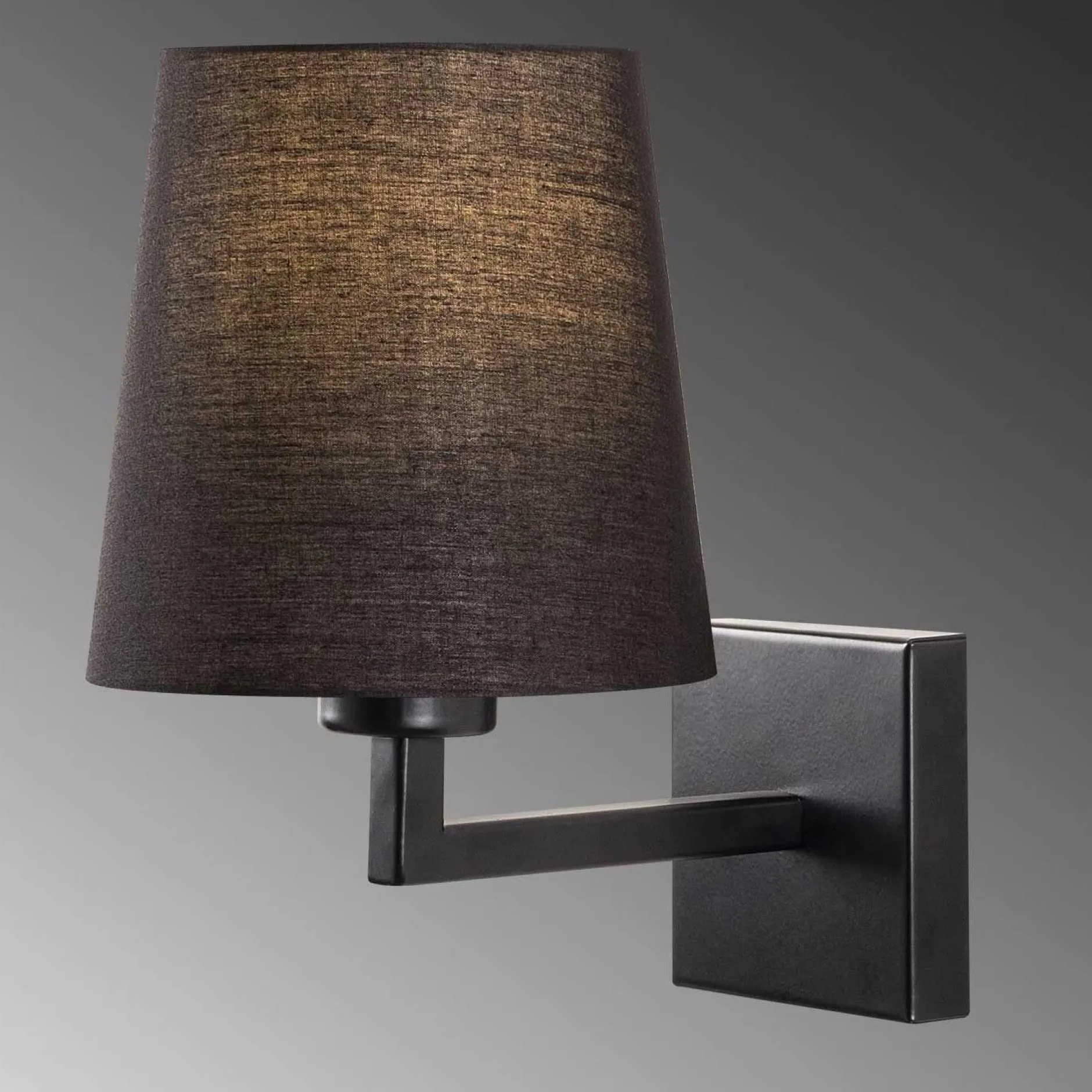 Profil Wandleuchte | METALLGEHÄUSE | Schwarz
