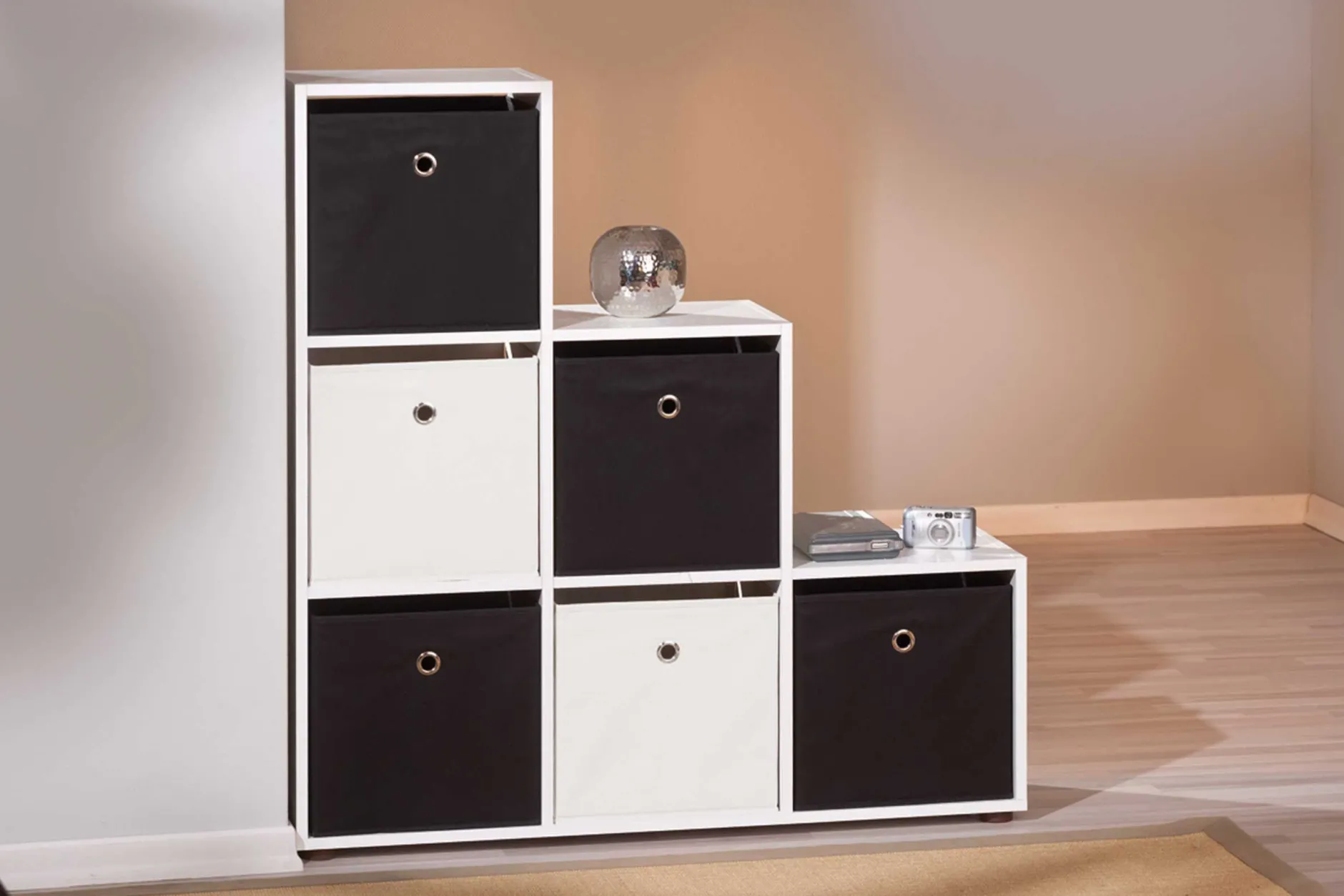 Raumteiler Luini 6 Fächer - weiß