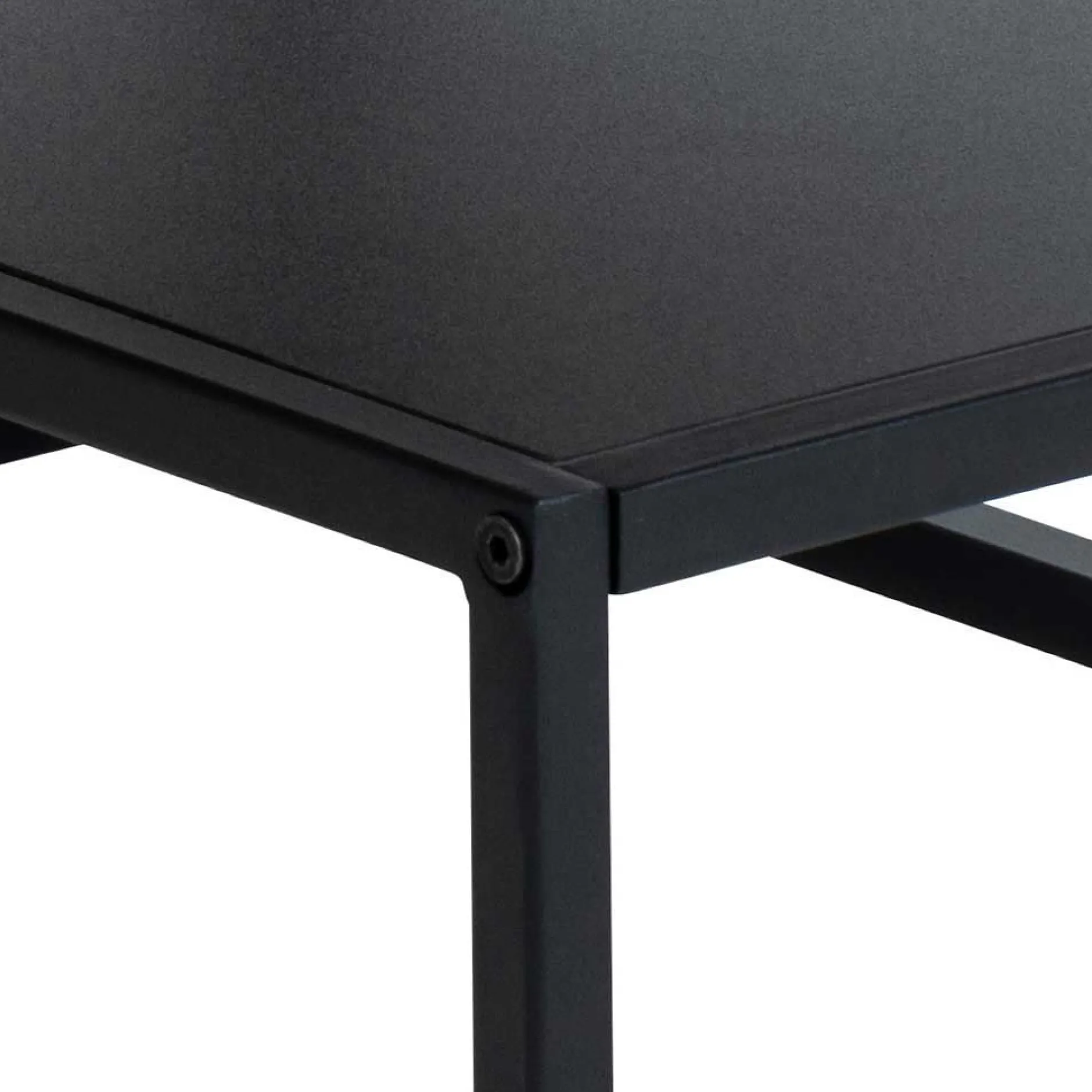 Rechteckiger Couchtisch mit Wildeiche-Finish