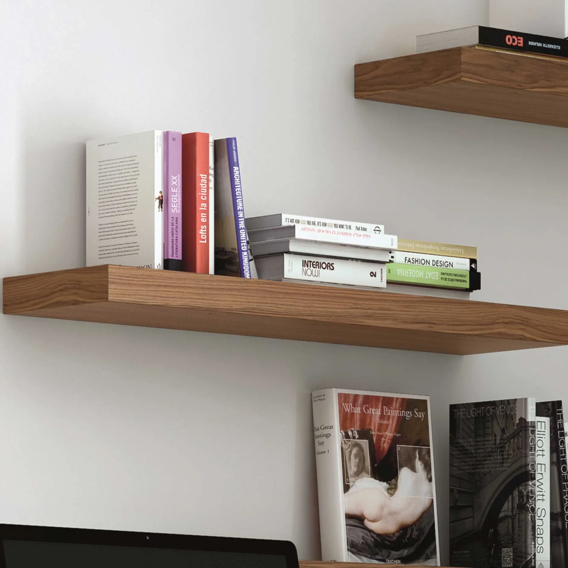 Regal Balda 120cm - Nussbaum