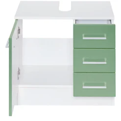 RiccaBadezimmer : Spiegelschrank, Waschbeckenunterschrank, Säulenschrank - grün