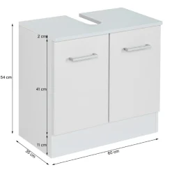 RiccaBadezimmer : Spiegelschrank, Waschbeckenunterschrank, Säulenschrank - grün