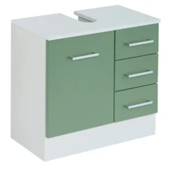 RiccaBadezimmer : Spiegelschrank, Waschbeckenunterschrank, Säulenschrank - grün