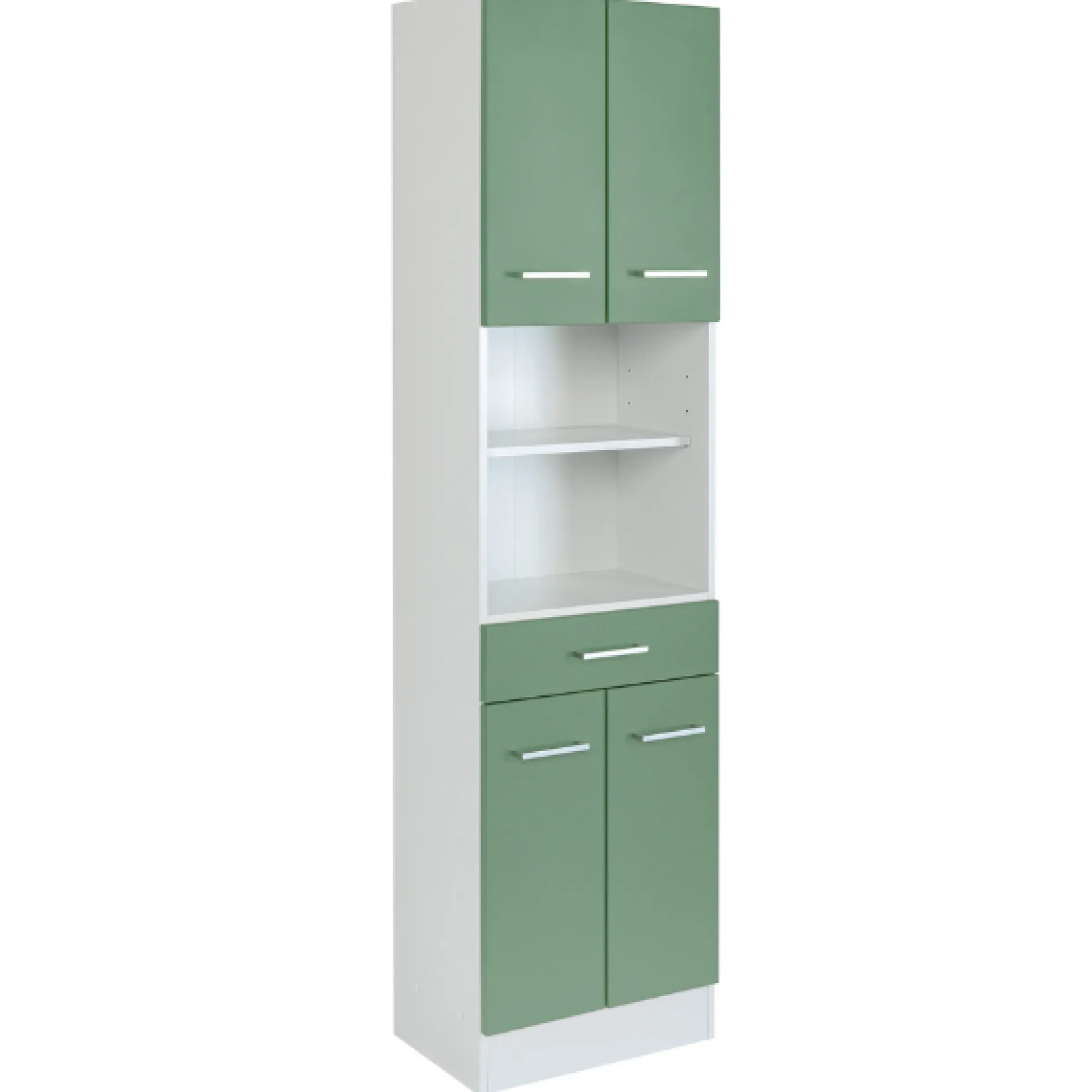 RiccaBadezimmer : Spiegelschrank, Waschbeckenunterschrank, Säulenschrank - grün