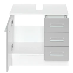 RiccaBadezimmer : Spiegelschrank, Waschbeckenunterschrank, Säulenschrank - grau