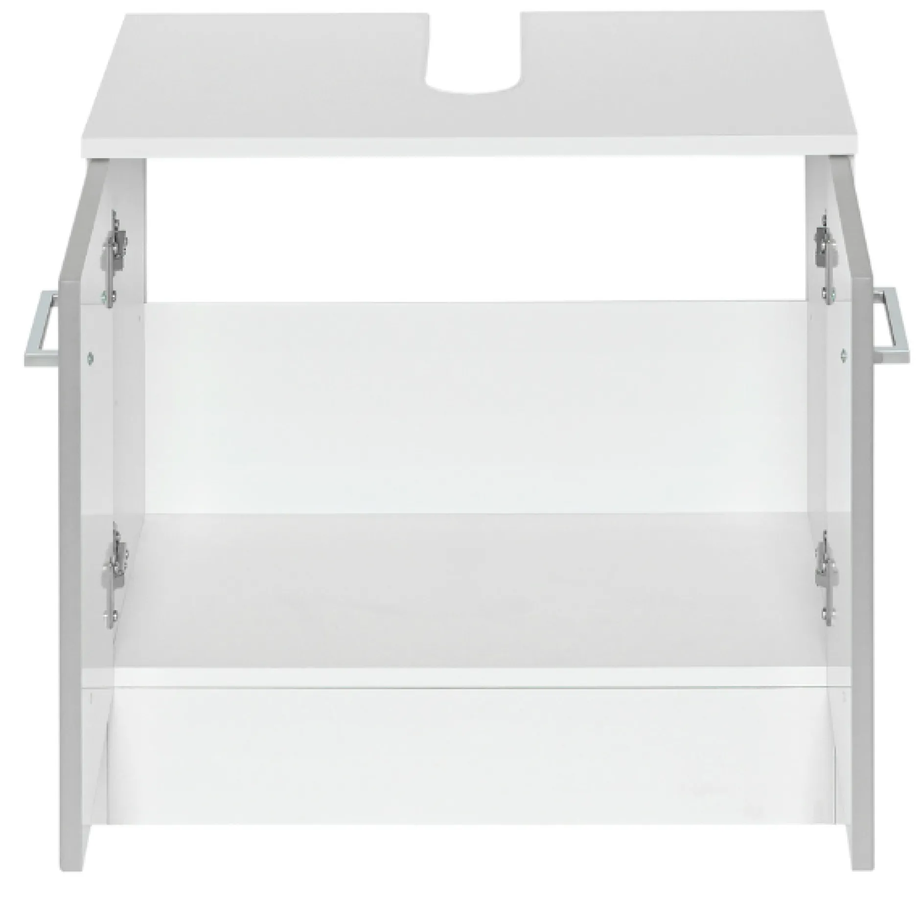 RiccaBadezimmer : Wandschrank, Badezimmerschrank, Spiegelschrank, Waschbeckenunterschrank - grau