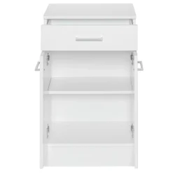 RiccaBadezimmer : Wandschrank, Badezimmerschrank, Spiegelschrank, Waschbeckenunterschrank - weiß