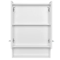 RiccaBadezimmer : Wandschrank, Badezimmerschrank, Spiegelschrank, Waschbeckenunterschrank - weiß