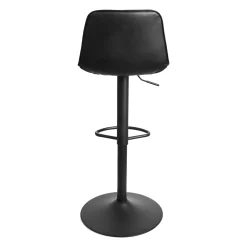 Roadster Verstellbarer Barhocker - Sitzhöhe 60-82cm - schwarz
