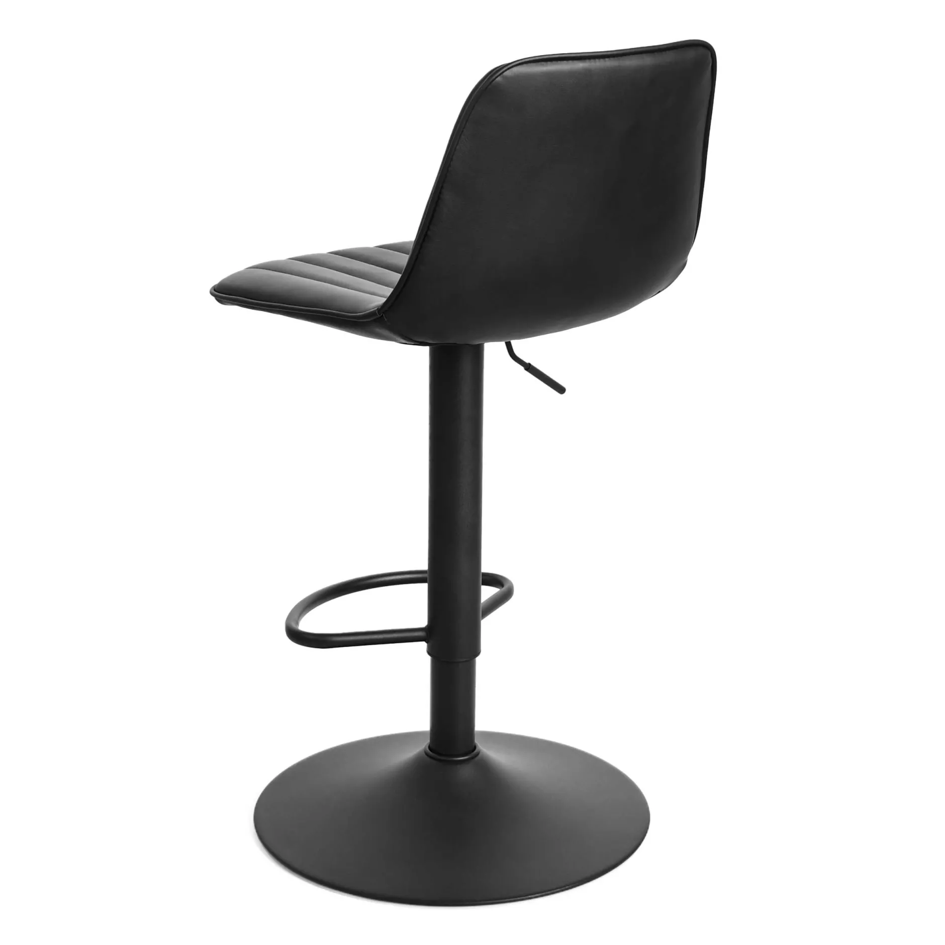 Roadster Verstellbarer Barhocker - Sitzhöhe 60-82cm - schwarz
