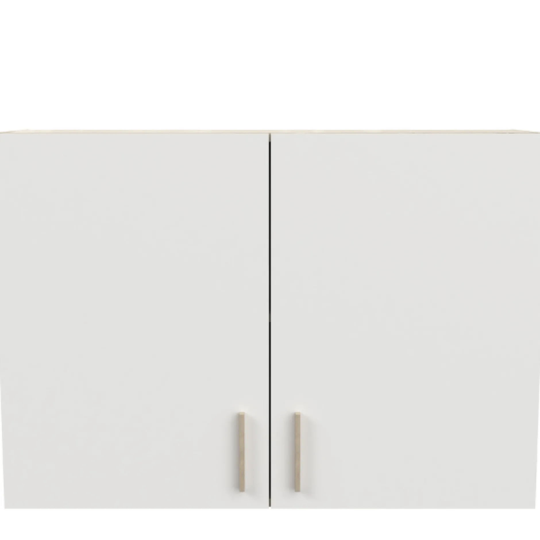 Romanie Hängeelement 100 cm 2 Flügeltüren und 1 Einlegeboden Kronberg Eiche/Mattweiß