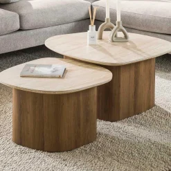 Romano Kieselstein Keramik Couchtisch Set/2