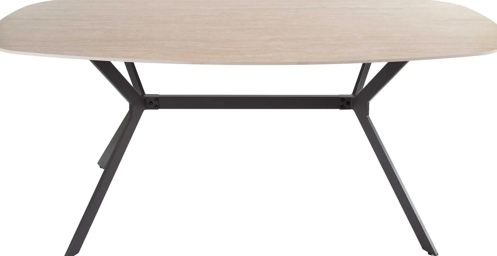 Romano Ovaler Esstisch aus Keramik 180cm - Dänisches Design