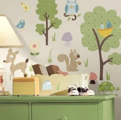 RoomMates Wandsticker - Waldtiere