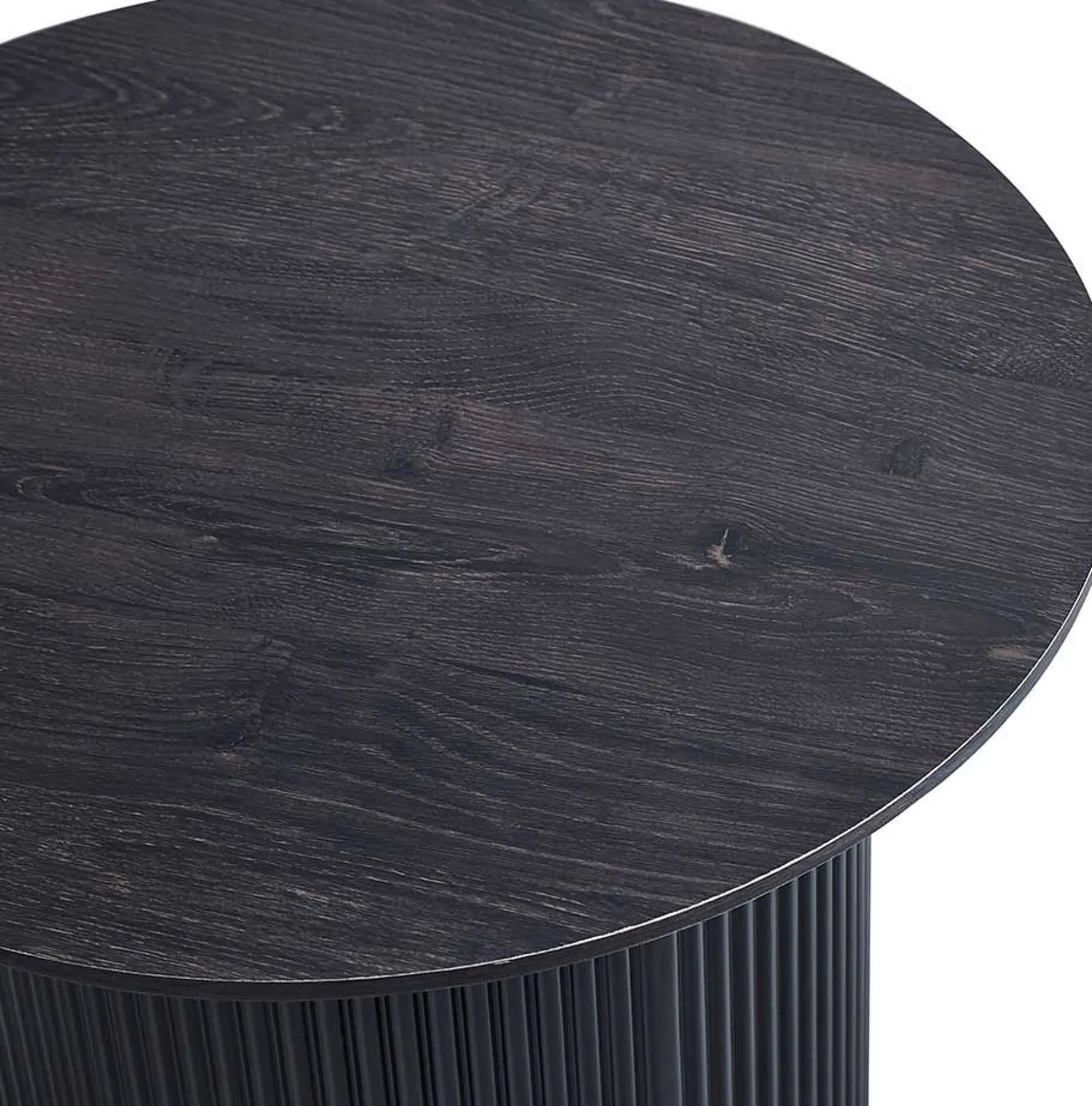 Runder Couchtisch 'Lagos' Dunkelbraun