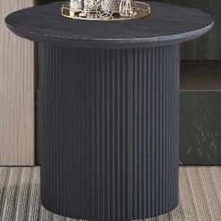 Runder Couchtisch 'Lagos' Dunkelbraun