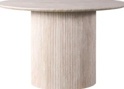 Runder Esstisch Lagos - Ø120x76cm - Travertin