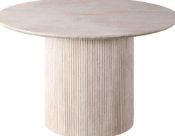 Runder Esstisch Lagos - Ø120x76cm - Travertin